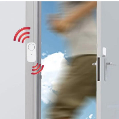 Allarme sonoro per finestre e porte 90dB sensore magnetico di sicurezza e protezione per casa antifurto wireless