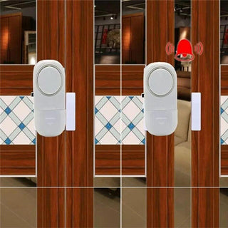 Allarme sonoro per finestre e porte 90dB sensore magnetico wireless