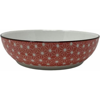 Set 4 ciotole colorate tonde in ceramica per aperitivi snack