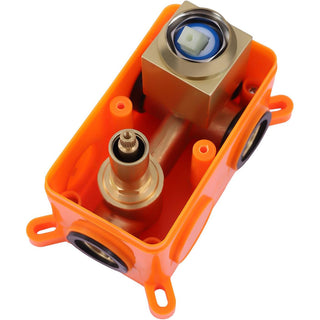 Set doccia quadrato miscelatore 2 vie soffione doccetta staffa flessibile