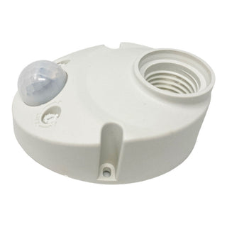Sensore movimento 360° Pir infrarossi per lampadine con attacco E27