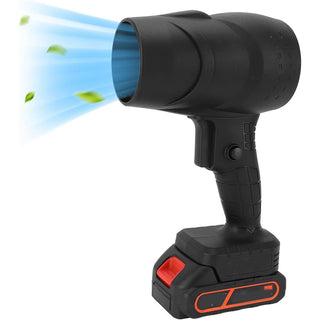 Soffiatore per foglie da giardino con doppia batteria 48v ventola turbo con ricaricabile