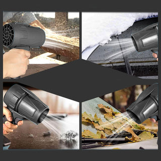 Soffiatore per foglie da giardino con doppia batteria 48v ventola turbo con ricaricabile