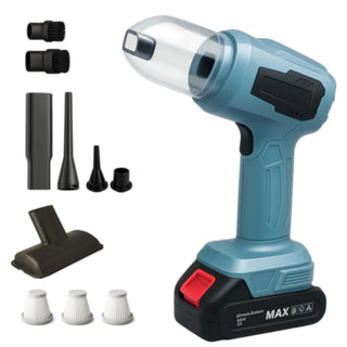 Aspirapolvere soffiatore 2in1 con batteria 48v e vari accessori