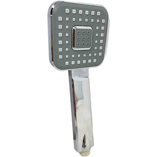 Soffione con tubo flessibile da 1,8MT multi getto supporto per muro