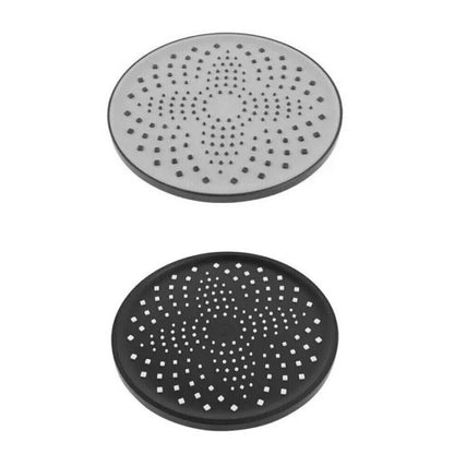 Soffione per doccia da bagno rotondo 22,5 cm in abs doccetta con filtro anticalcare alta pressione