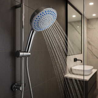 Soffione per vasca da bagno doccia con getto regolabile