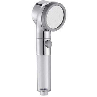 Soffione doccia con filtro anticalcare 3 getti d’acqua tasto ON/OFF