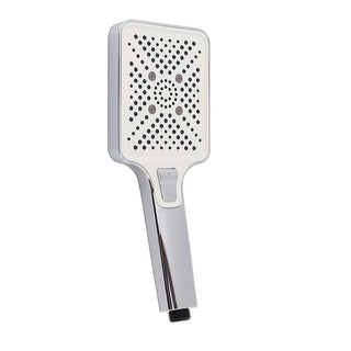soffione doccia quadrato triplo getto d’acqua attacco universale ½