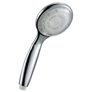 Soffione doccia con led rgb 20 e 25  cm cromoterapia multicolore