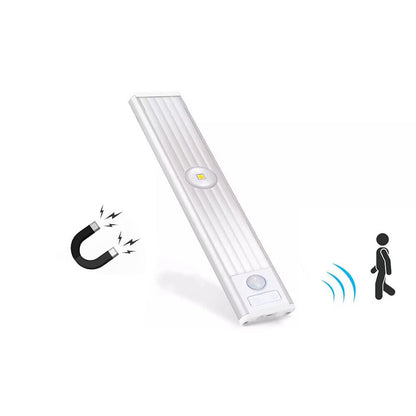 Sottopensile ultra slim a led cob 20 30 40 60 cm plafoniera ricaricabile usb magneica con sensore di movimento