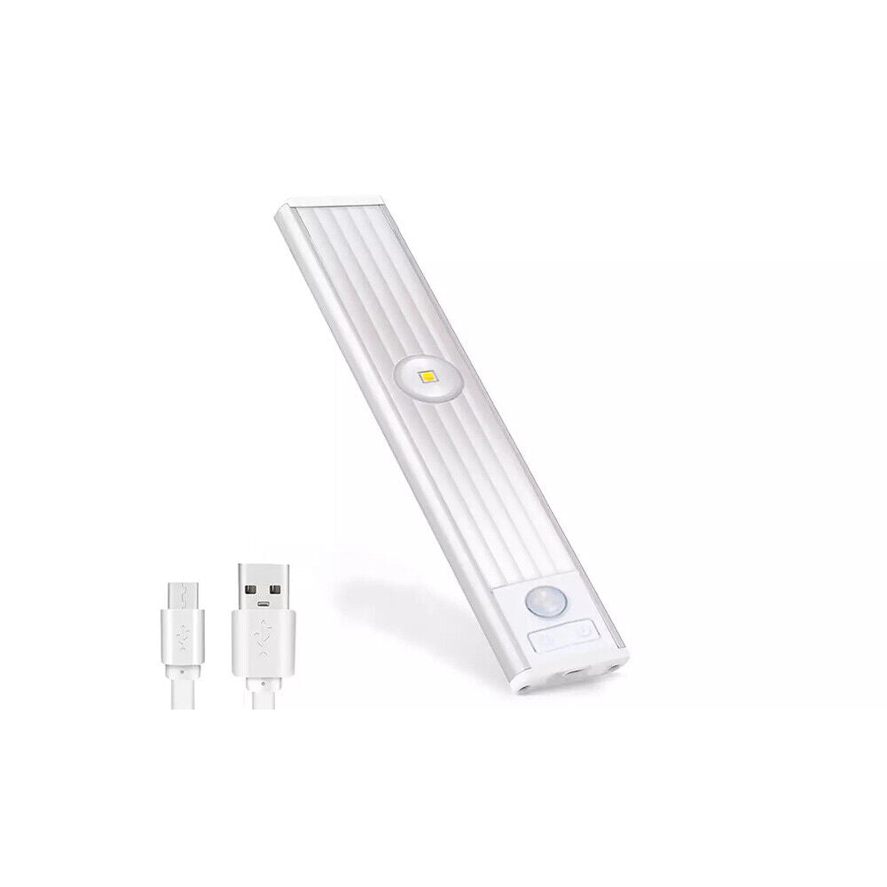 Sottopensile ultra slim a led cob 20 30 40 60 cm plafoniera ricaricabile usb magneica con sensore di movimento