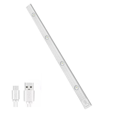 Sottopensile ultra slim a led cob 20 30 40 60 cm plafoniera ricaricabile usb magneica con sensore di movimento