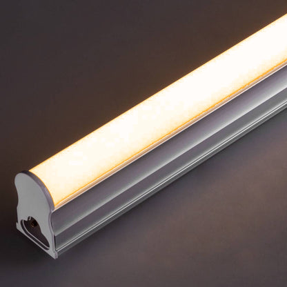 Sottopensile led plafoniera neon tubo 120 cm 24 watt reglette per mobili mensole ripiani luce fredda 6500k calda 3000k naturale 4000k