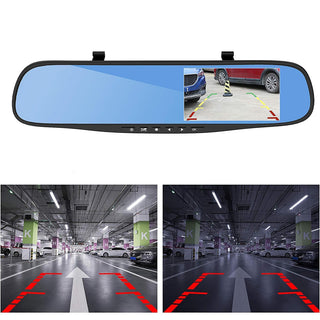 Specchietto retrovisore con telecamera retromarcia Dash Cam