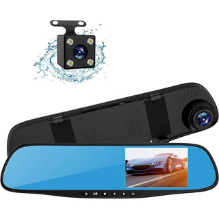 Specchietto retrovisore con telecamera retromarcia Dash Cam