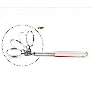 Specchietto estendibile ispezione telescopico 50mm snodabile per auto