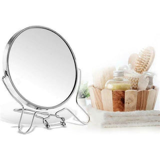 Specchio cosmetico da trucco con zoom ingrandimento ø 10 cm