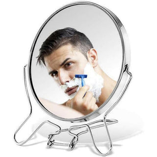 Specchio cosmetico da trucco con zoom ingrandimento ø 10 cm