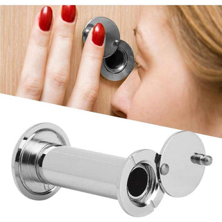 Spioncino grandangolare con coperchio occhiello per porte da 35-55 mm