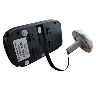 Spioncino digitale con monitor 2,8" LED IR campanello scatta foto