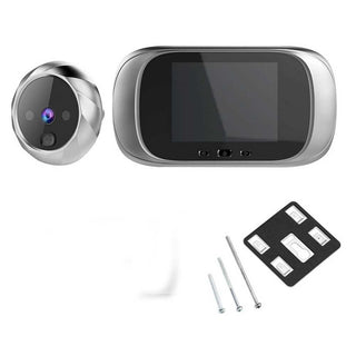 Spioncino digitale con monitor 2,8" LED IR campanello scatta foto