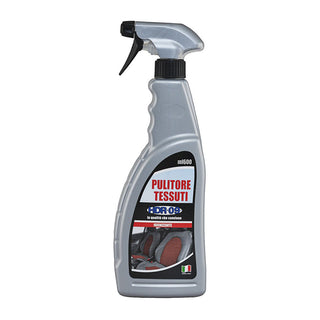 Detergente spray 600ml pulizia tessuti auto e ravviva pneumatici moto