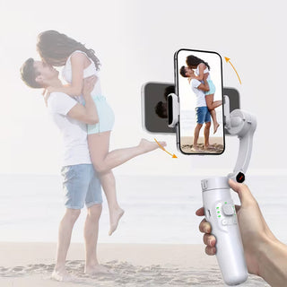 Stabilizzatore cardanico gimbal bluetooth a 3 assi per smartphone