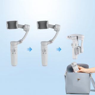 Stabilizzatore cardanico gimbal bluetooth a 3 assi per smartphone