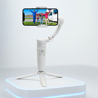 Stabilizzatore cardanico gimbal bluetooth a 3 assi per smartphone