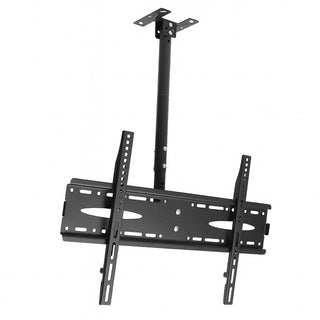 Staffa tv 32"-70” soffitto allungabile inclinabile vesa 100x100 400x400mm