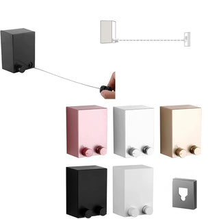 Stendibiancheria retrattile stendino portatile allungabile 4,2 metri