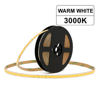 Striscia led COB strip 50MT 24V 600 watt luce fredda calda naturale