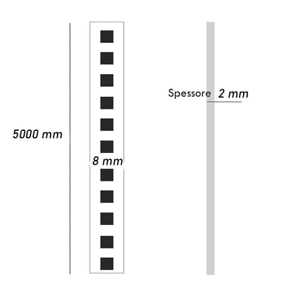 Strip led cob 24v strisci bobina 5 metri 50 watt 1600 lumen illuminazione per soggiorno cucina opne space