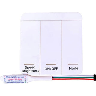 Striscia LED 600 indirizzabile 61W 24V 5m telecomando e effetti luce