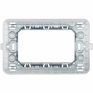 Supporto modulo per placche 2 3 4 e 7 posti compatibile con matix