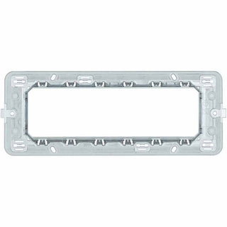 Supporto modulo per placche 2 3 4 e 7 posti compatibile con matix