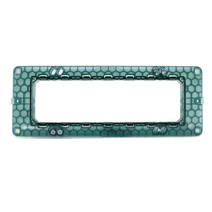 Supporti modulo verde per placche 2 3 4 7 posti compatibile con vimar plana cassetta 503 scatola per placchette interruttori