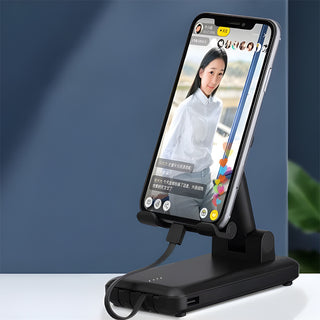 Supporto per cellulare con power bank integrato 2in1 20000 mAh