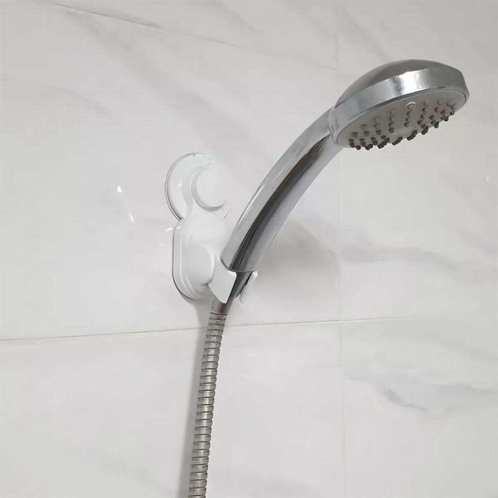 Supporto regolabile per soffione doccia con supporto girevole a 360° con forte ventosa Supporto regolabile per soffione doccia con supporto girevole a 360° con forte ventosa