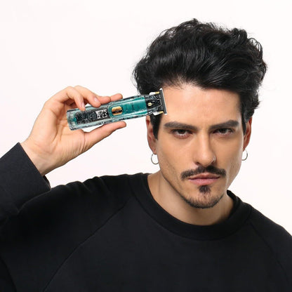 Taglia VGR HAIR TRIMMER capelli ricaricabile rasoio per regola barba con display ricarica usb con accessori 961