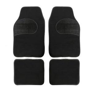 Tappetini auto universali 4 pezzi, anteriori posteriori antiscivolo