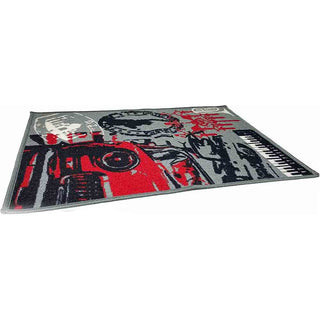 Tappeto moderno 57x80cm con base antiscivolo  vari colori
