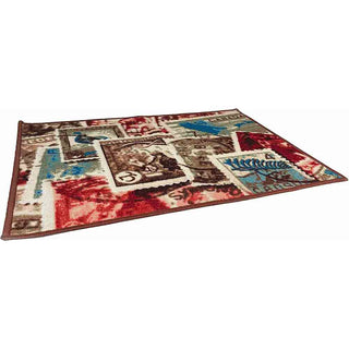 Tappeto moderno 57x80cm con base antiscivolo  vari colori