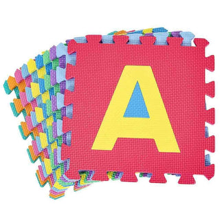 Tappeto puzzle da comporre 10 pezzi in schiuma antiurto lavabile