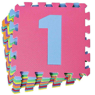Tappeto puzzle da comporre 10 pezzi in schiuma antiurto lavabile
