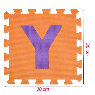 Tappeto puzzle da comporre 10 pezzi in schiuma antiurto lavabile