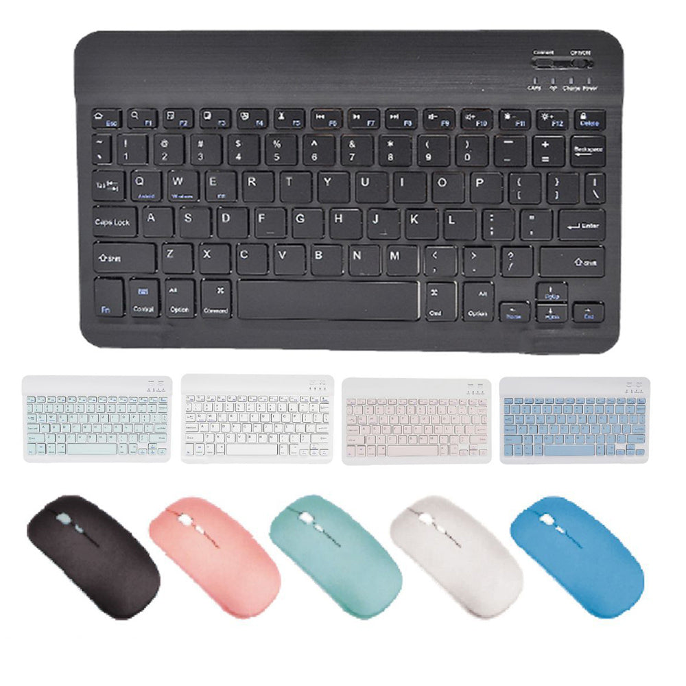 Mini tastiera e mouse bluetooth per cellulari tablet pc tastiera portatile ultra sottile ricaricabile