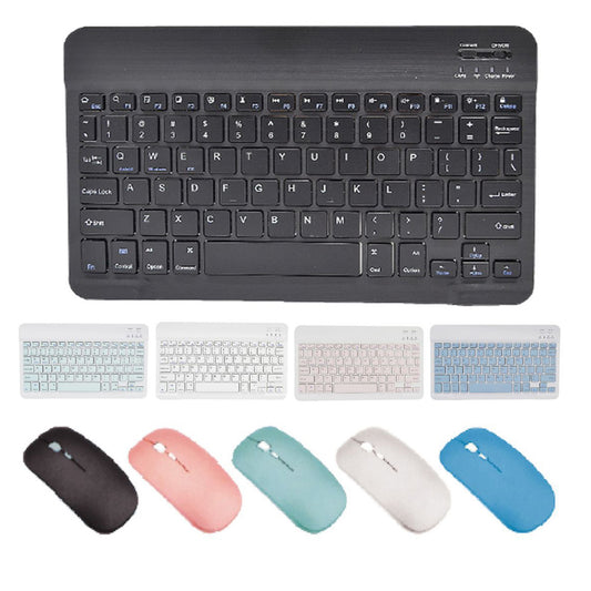 Mini tastiera e mouse bluetooth per cellulari tablet pc tastiera portatile ultra sottile ricaricabile