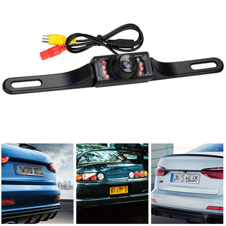 Telecamera retromarcia 7 led infrarossi visione notturna IP67 420 TVL